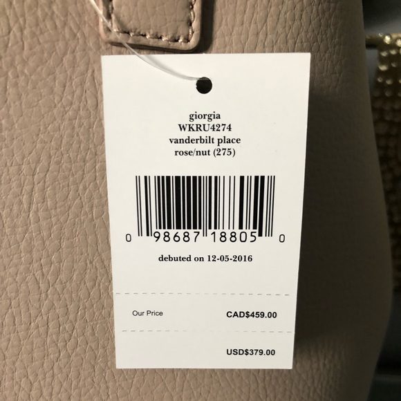 Kate Spade Large Giorgia Vanderbilt Bow Satchel - Picture 7 of 7